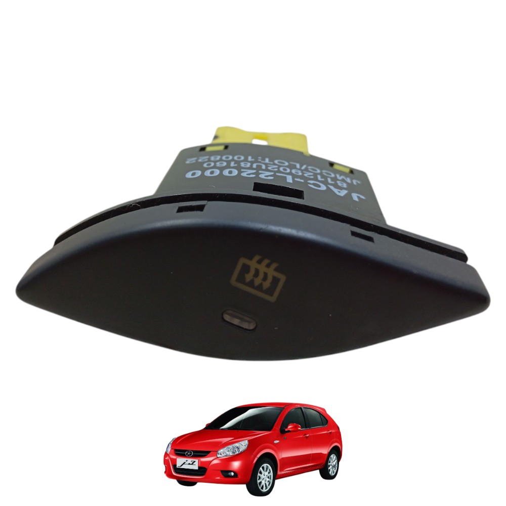 Botão Desembaçador Traseiro Jac J3 2010 2011 2012 2013