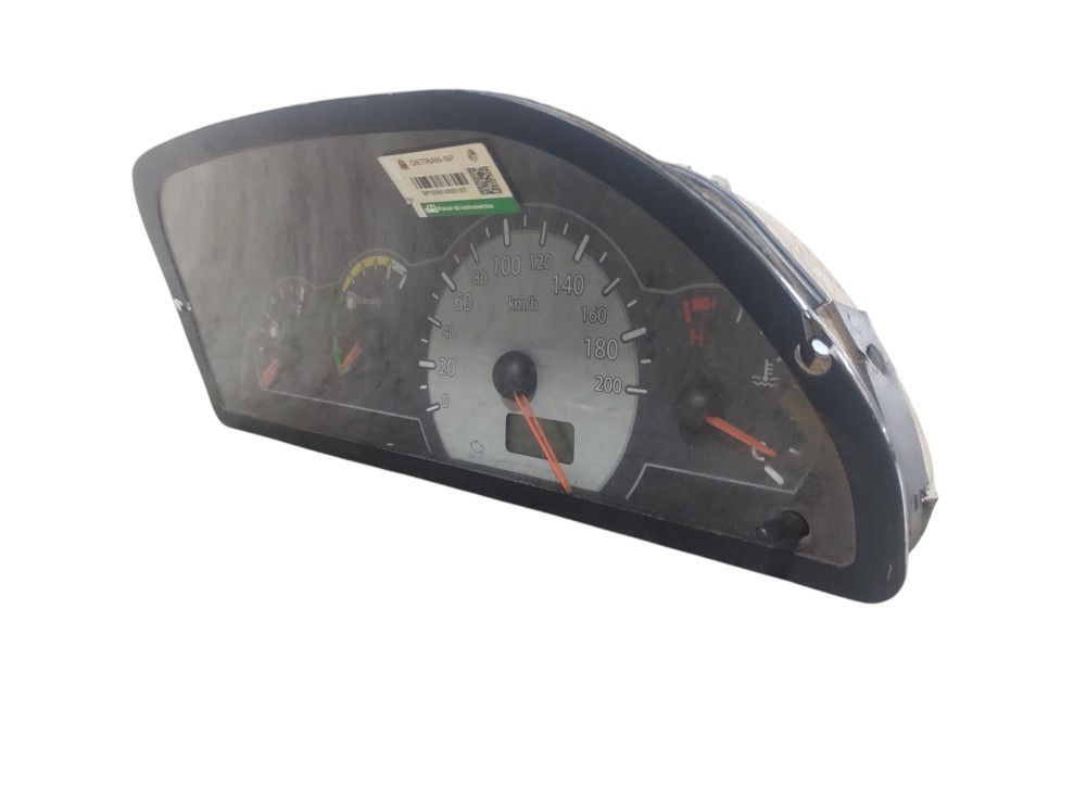 Painel Velocímetro Fiat Uno Palio Fire Economy 2005 A 2011 Preto 7
