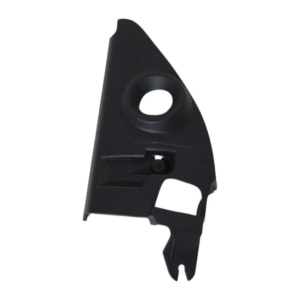 Moldura Comando Retrovisor Polo Virtus Esquerdo 2017 A 2022 Preto