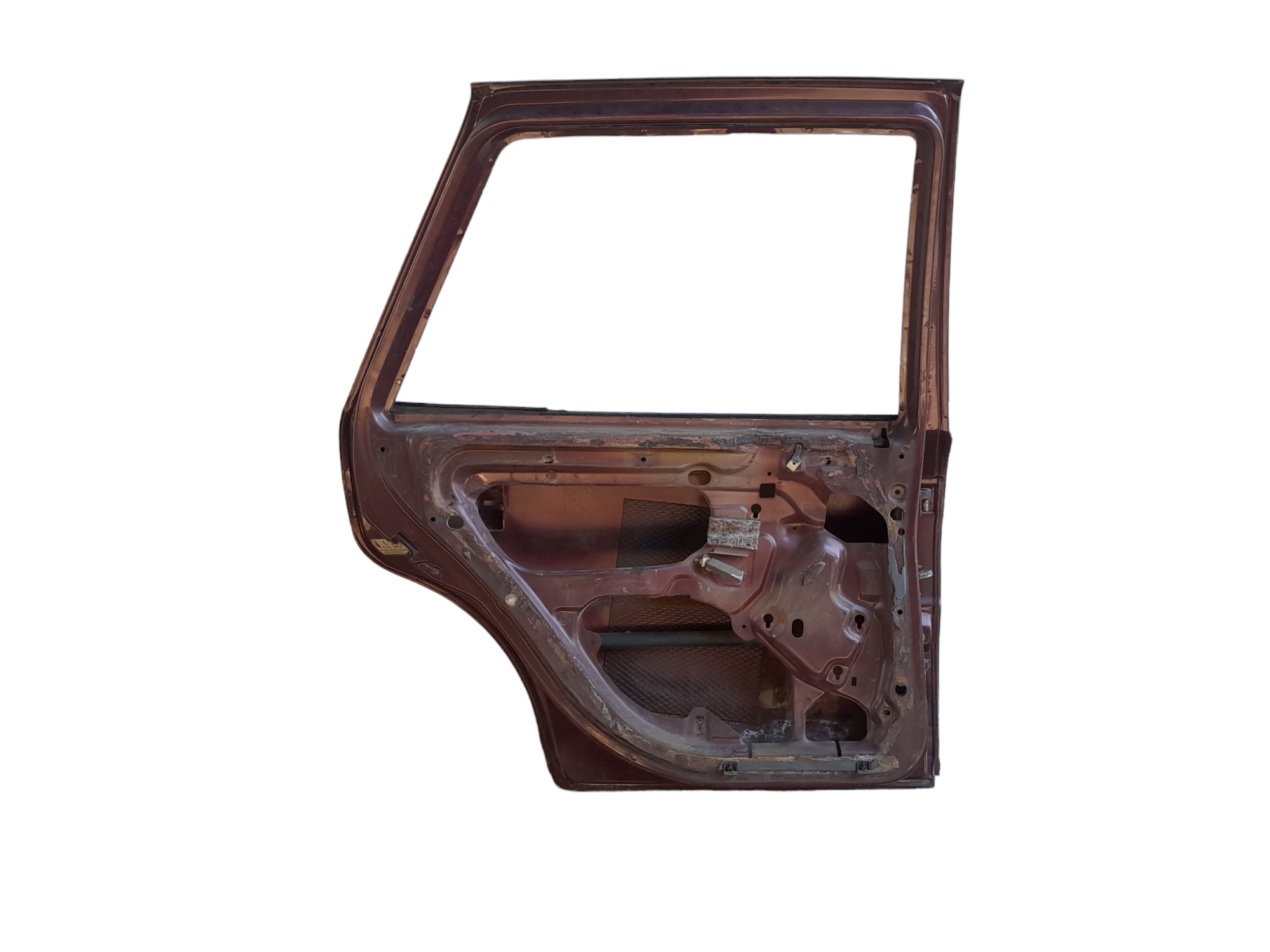 Porta Traseira Esquerda Volkswagen Gol Parati G2 G3  96/05 Traseira Esquerdo Vermelho 5