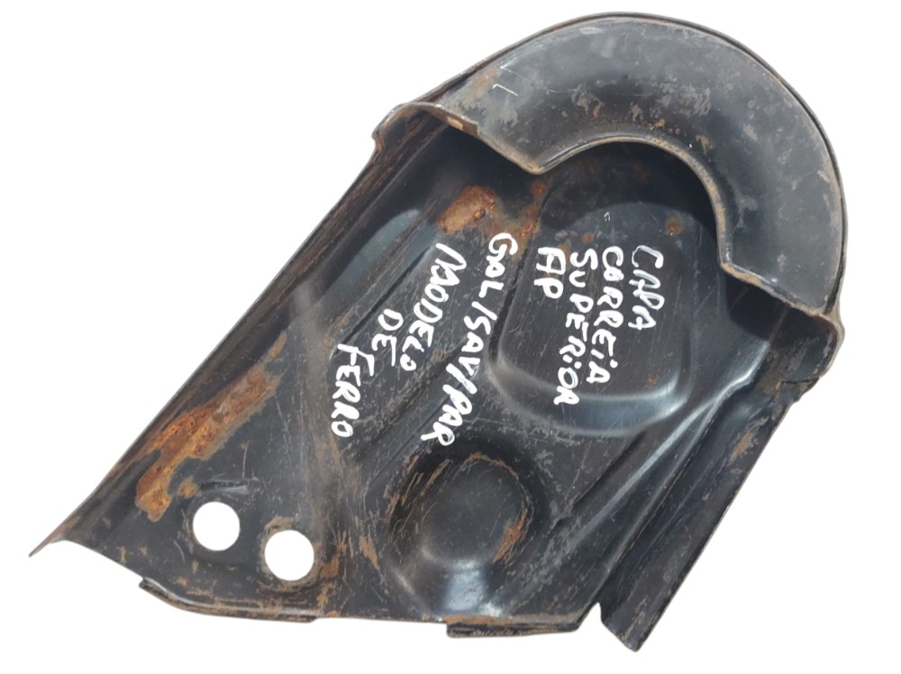 Capa Superior Correia Dentada Gol Motor Ap Capa De Ferro Preto 5