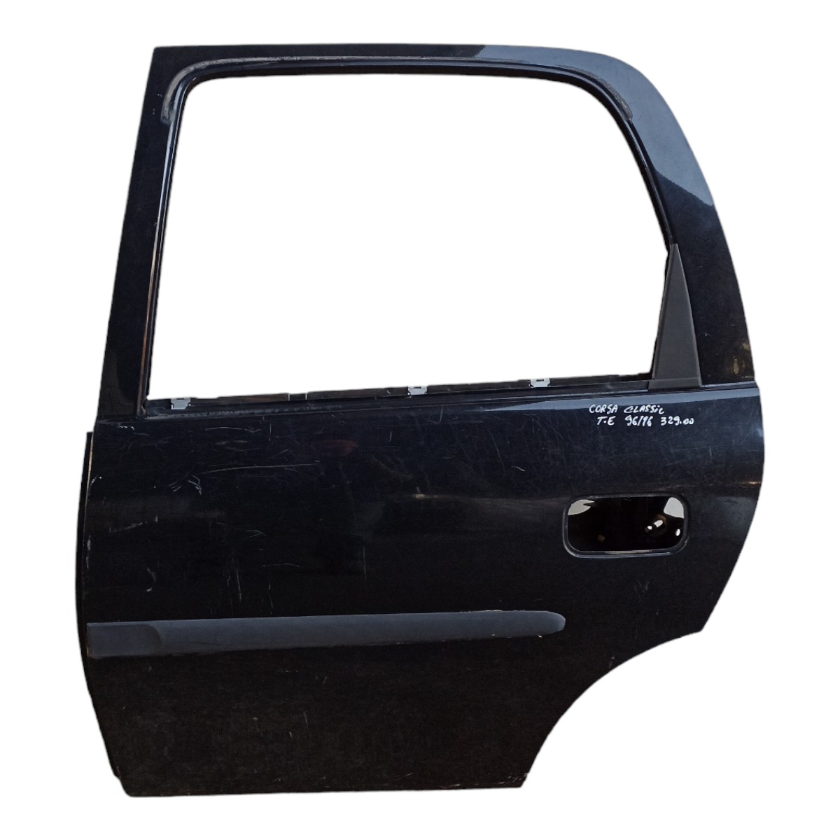 Porta Traseira Esquerda Gm Corsa Classic 1996/2016 Original Traseira Esquerdo Preto