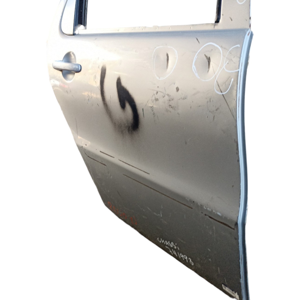 Porta Traseira Direita Fiat Palio Siena Celebration 04/08 Traseira Direito Prata 3