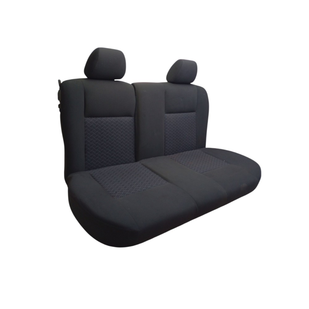 Jogo Banco Traseiro Ford Fiesta Sedan 2004 2005 2006 A 2012 Preto 2