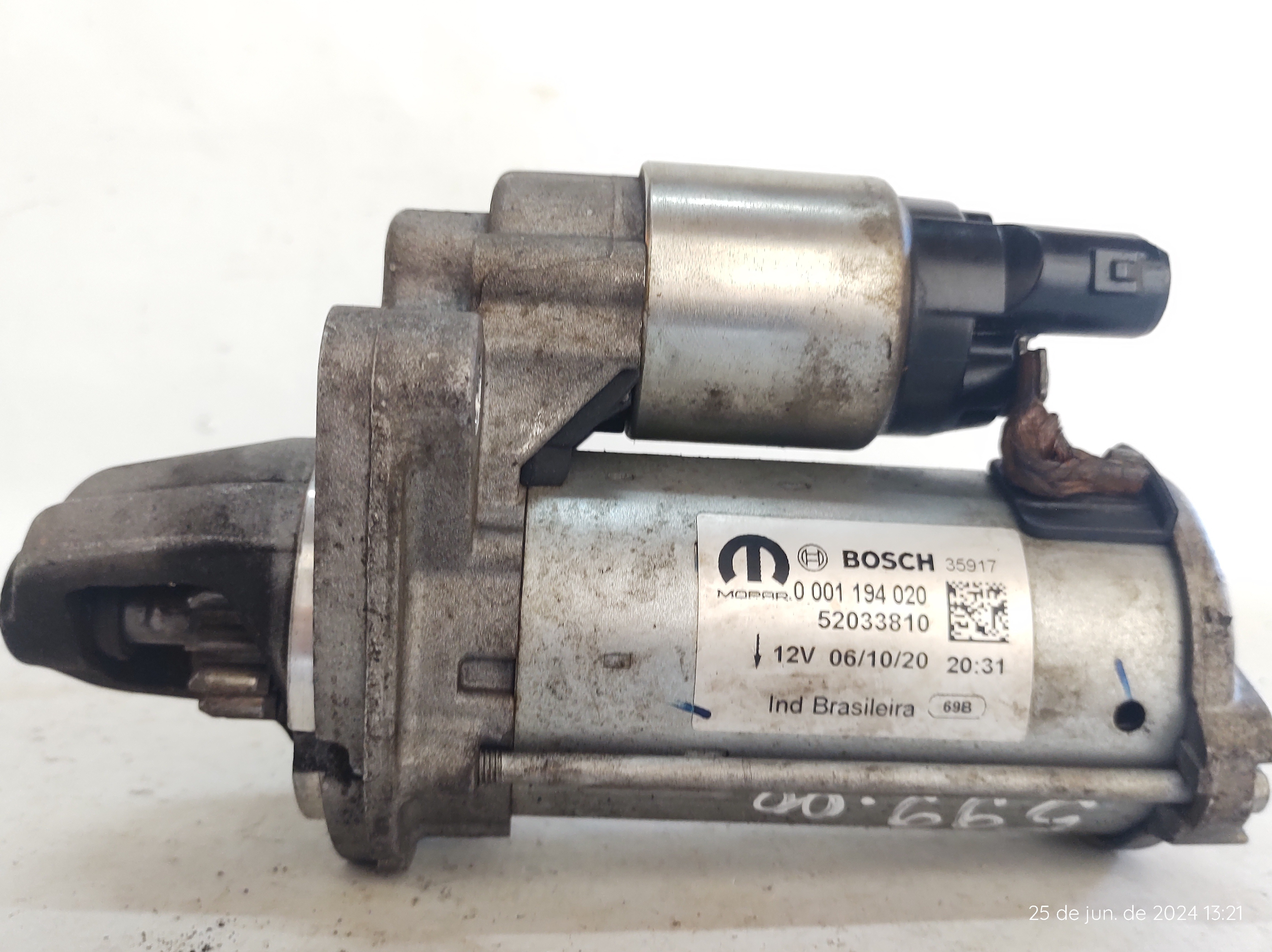 Motor Arranque Argo Cronos 1.0 3cc 17 A 23 Manual 52033810 3