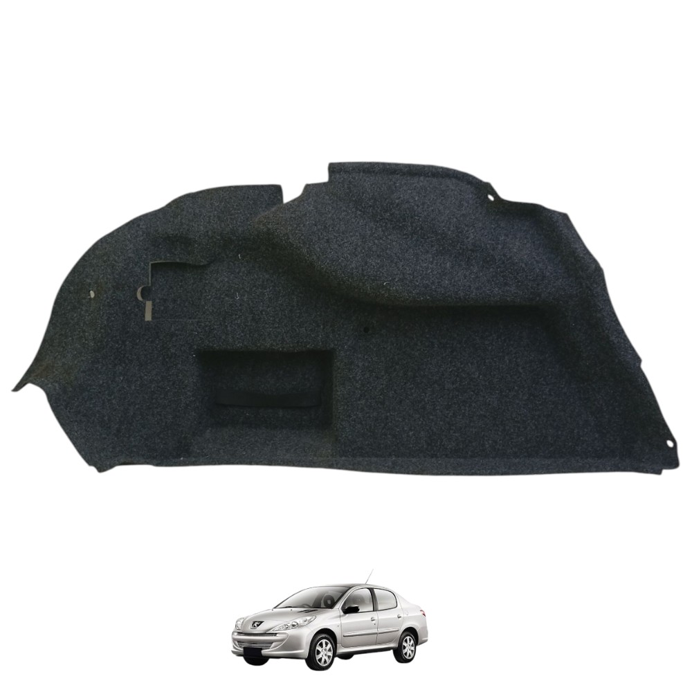 Forro Porta Malas Traseiro Esquerdo Peugeot 207 Passion