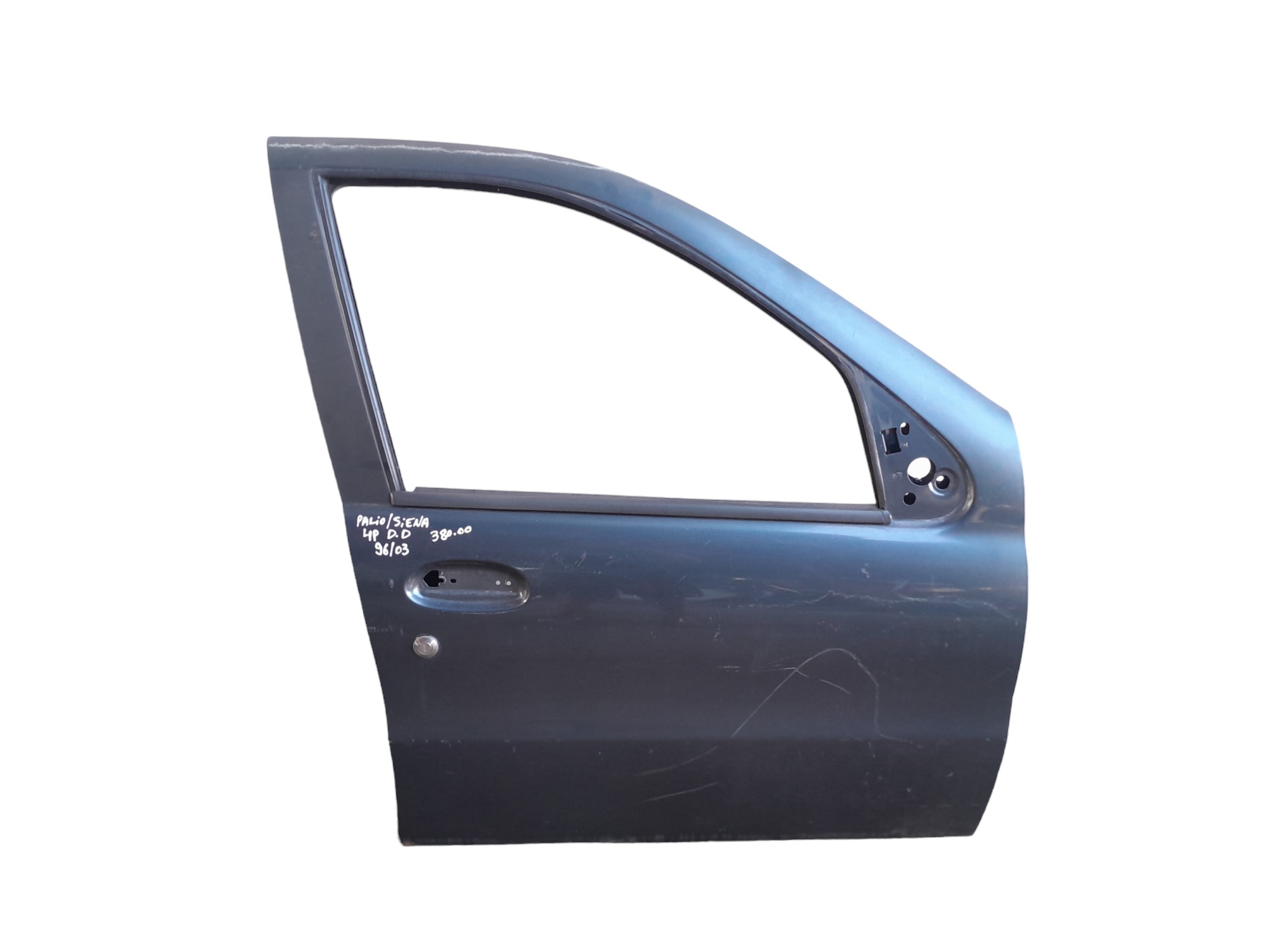 Porta Dianteira Direita Fiat Siena Palio 1996/2003 Original Dianteira Direito Cinza 1