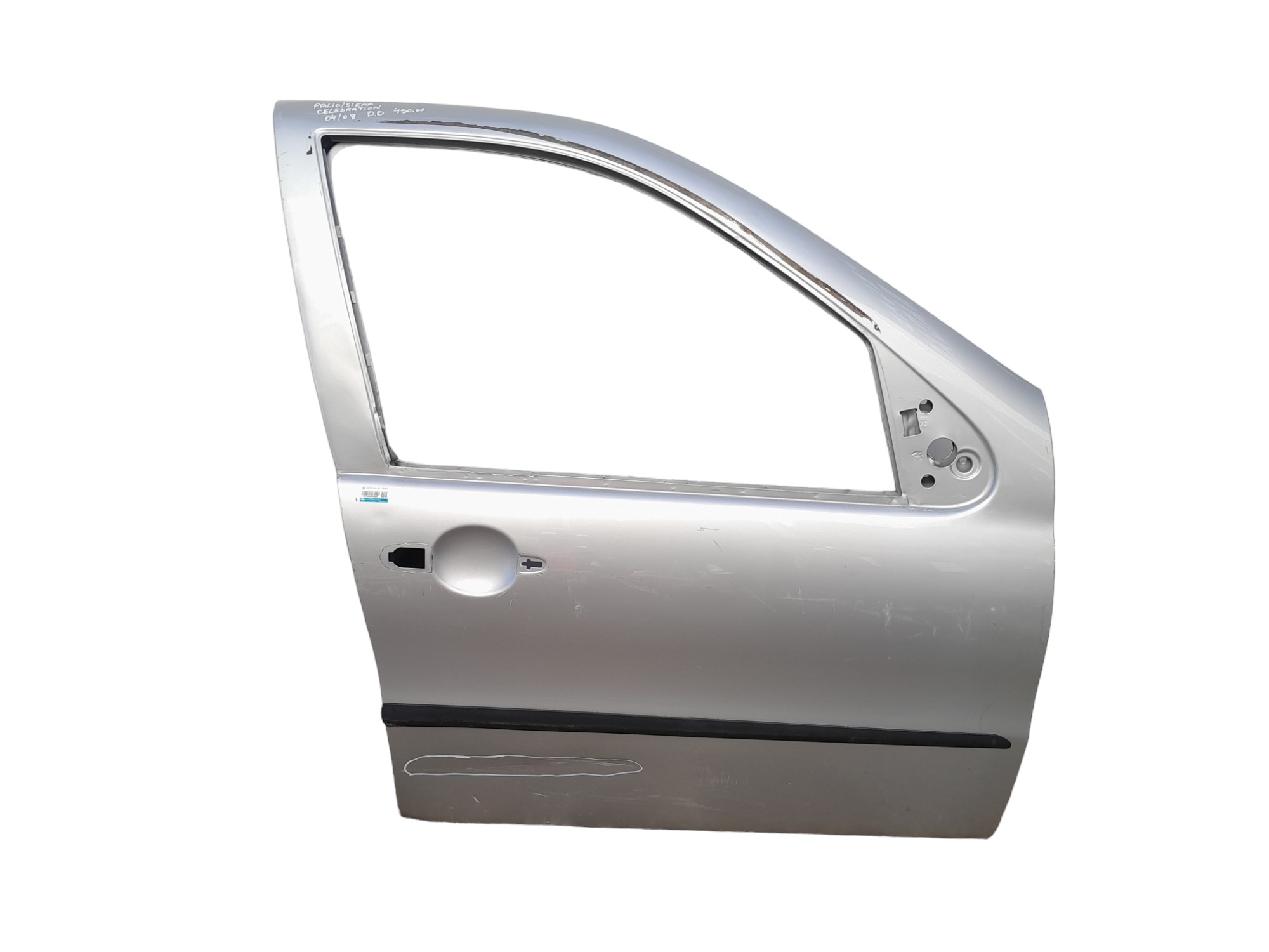 Porta Dianteira Direita Fiat Palio Siena Celebration 04/08 Dianteira Direita Prata 1