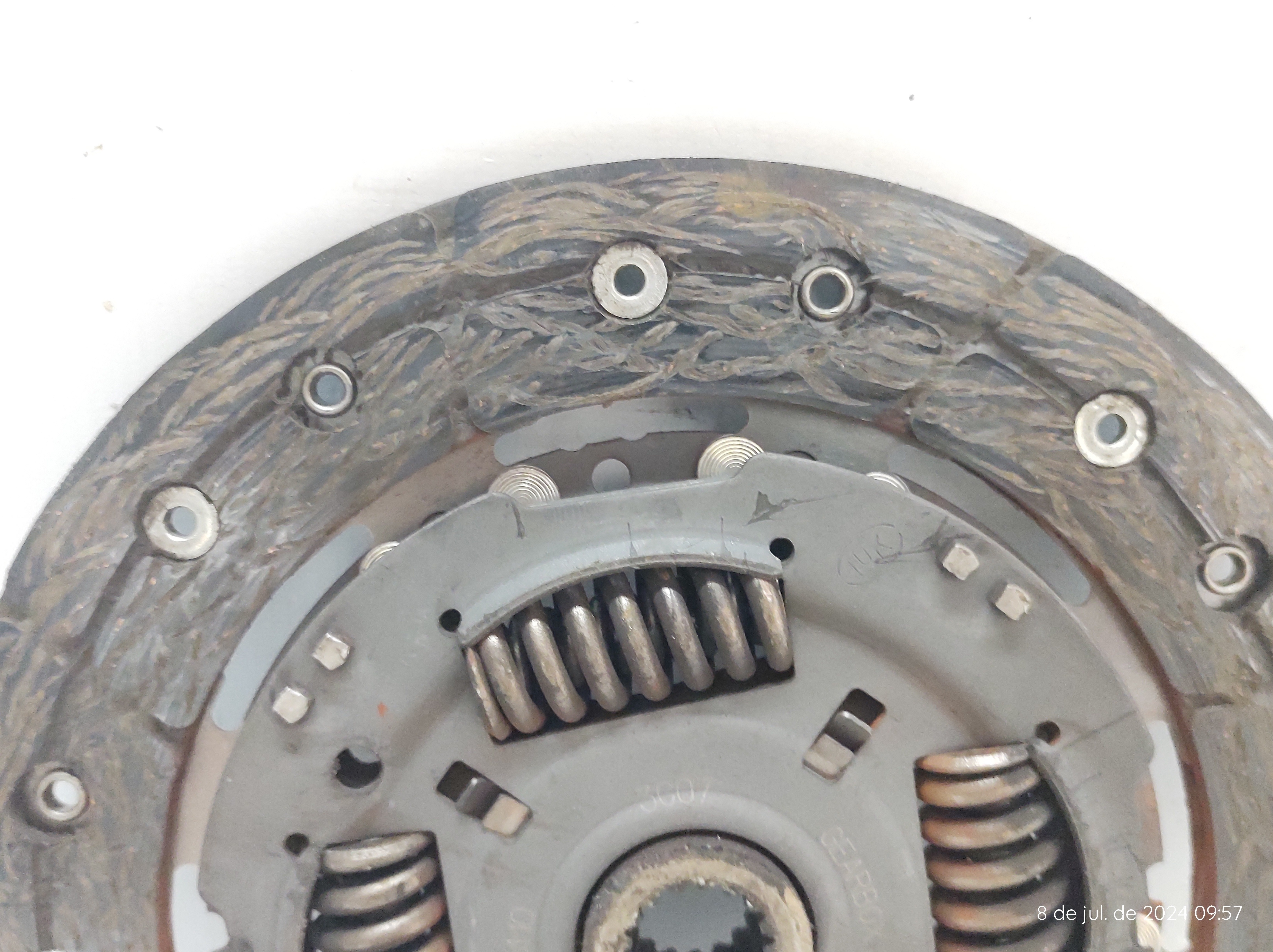 Disco E Platô Embreagem Ford Ka 1.0 Basico 08 A 13 320036110 Prata 5