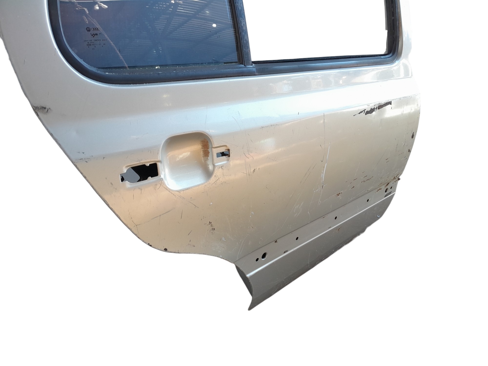 Porta Traseira Direita Volkswagen Golf Mexicano 95/98 Traseira Direito Prata 2