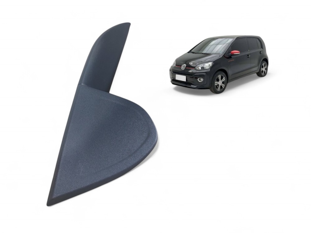 Moldura Interna  Retrovisor Direito Vw Up 2014 A 2020 Preto