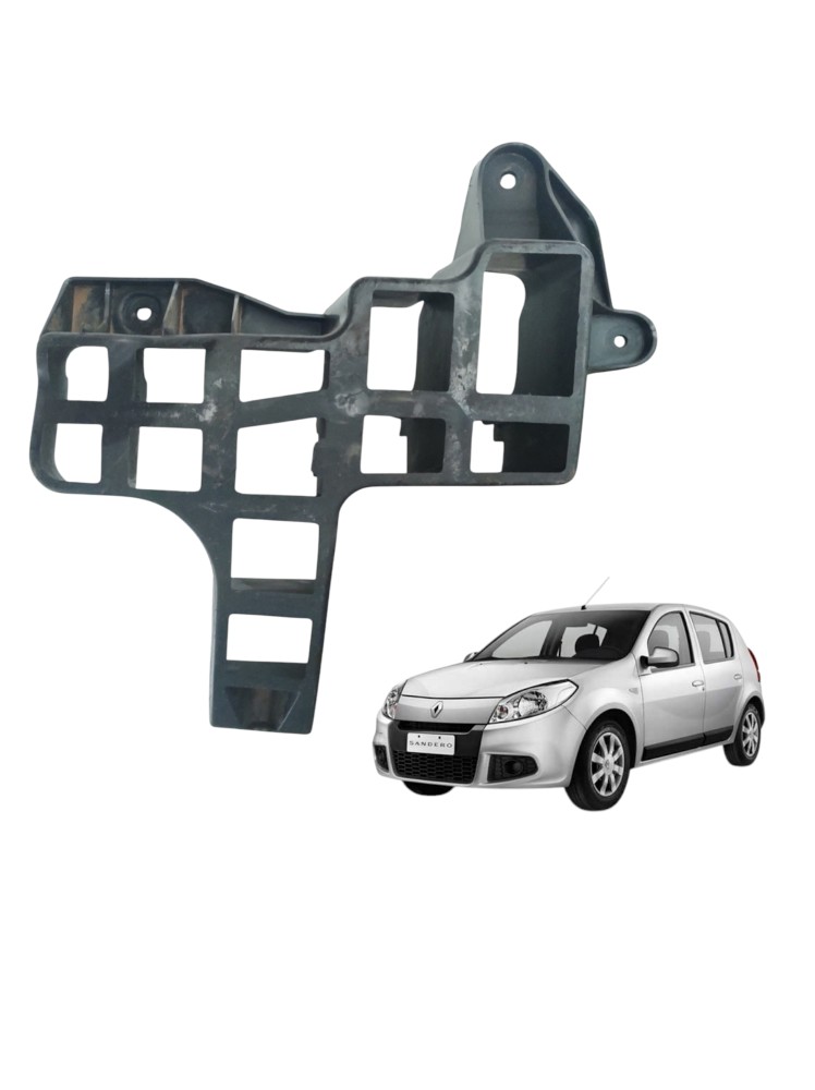 Suporte Guia Para-choque Traseiro Esquerdo Sandero 2007 A 13