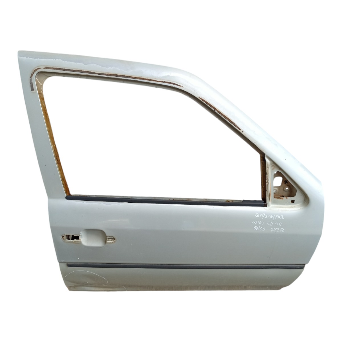 Porta Dianteira Direita Gol/sav/para G2 G3 96/05 Ava.. 4po.. Dianteira Direito Branco 2