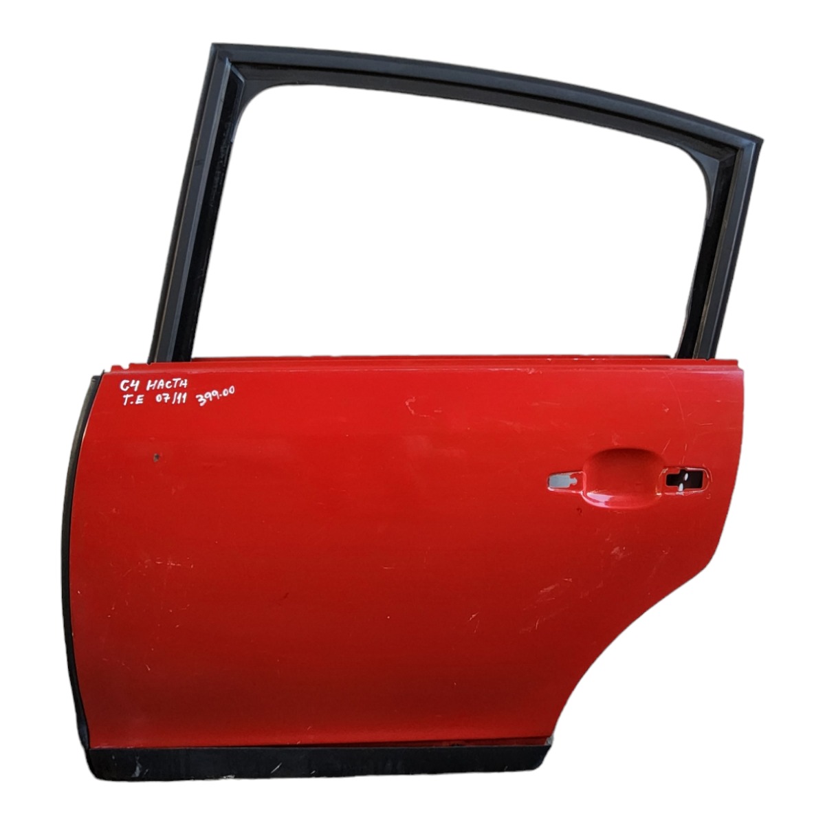 Porta Traseira Esquerda Citroen C4 Hatch 2007 A 2011 Usada