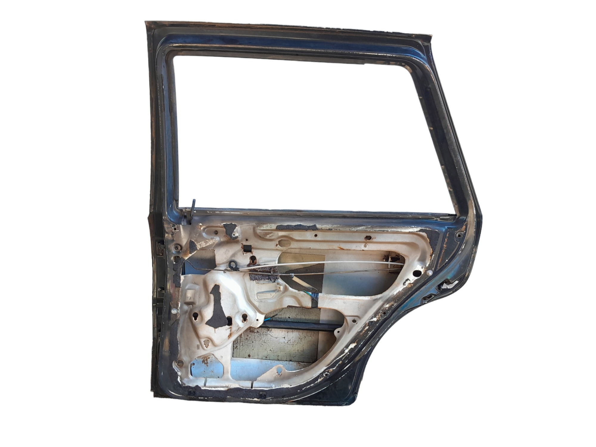 Porta Traseira Direita Gol Parati G2 G3 1996 A 2005  Dianteira Direito Preto 5