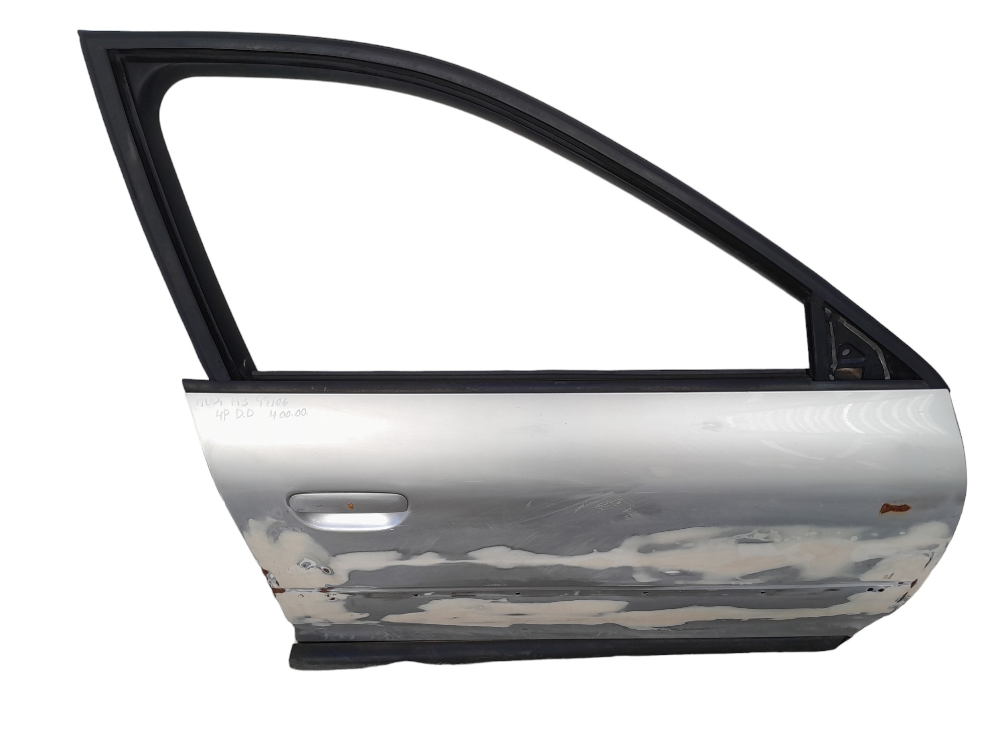 Porta Dianteira Direita Audi A3 1999 A 2006 C/detalhe Dianteira Direito Prata 2