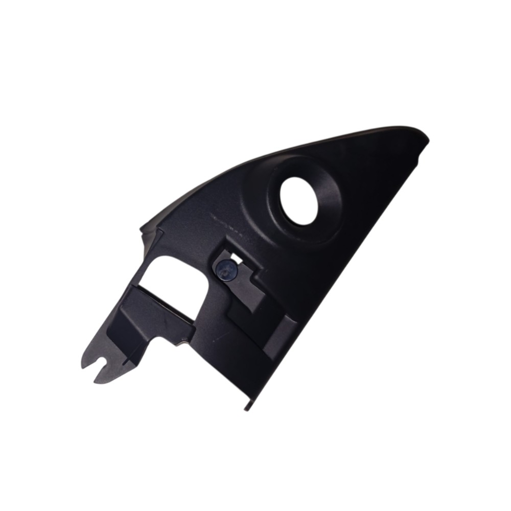 Moldura Interna Retrovisor Manual Polo Virtus 2017 A 2022 Preto