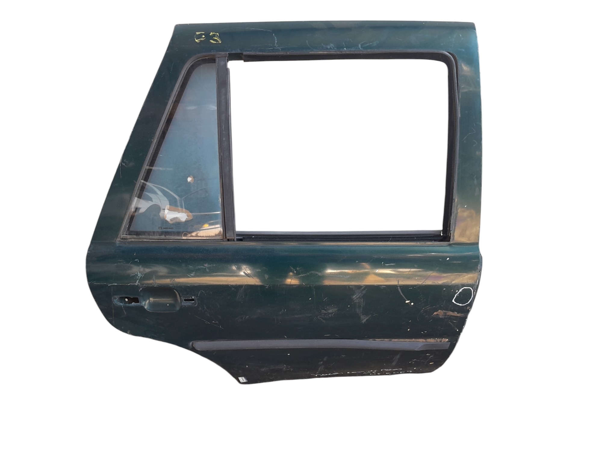 Porta Traseira Direita Volkswagen Parati Gol G2 G3 96/05 Traseira Direito Verde 1