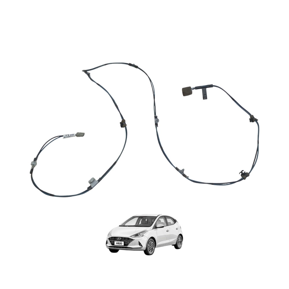 Chicote Antena Teto Hb20 2020 2021 2022 Original Preto