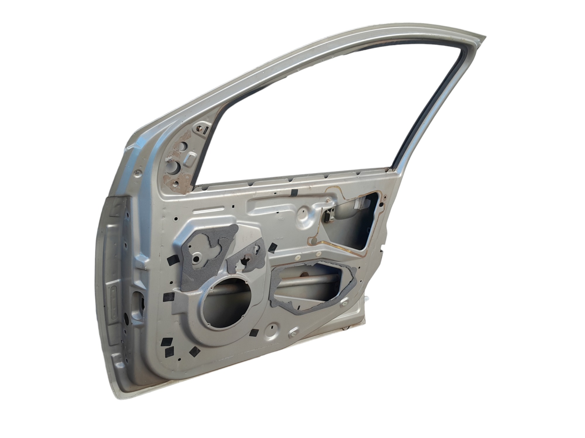 Porta Dianteira Direita Ford Fiesta 2004 A 2012 C/avaria Dianteira Direito Prata 4