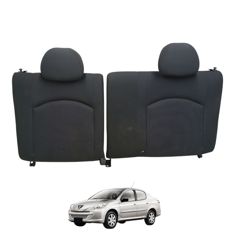 Encosto Banco Traseiro Peugeot 207 Sedan 2009 2010 A 2013