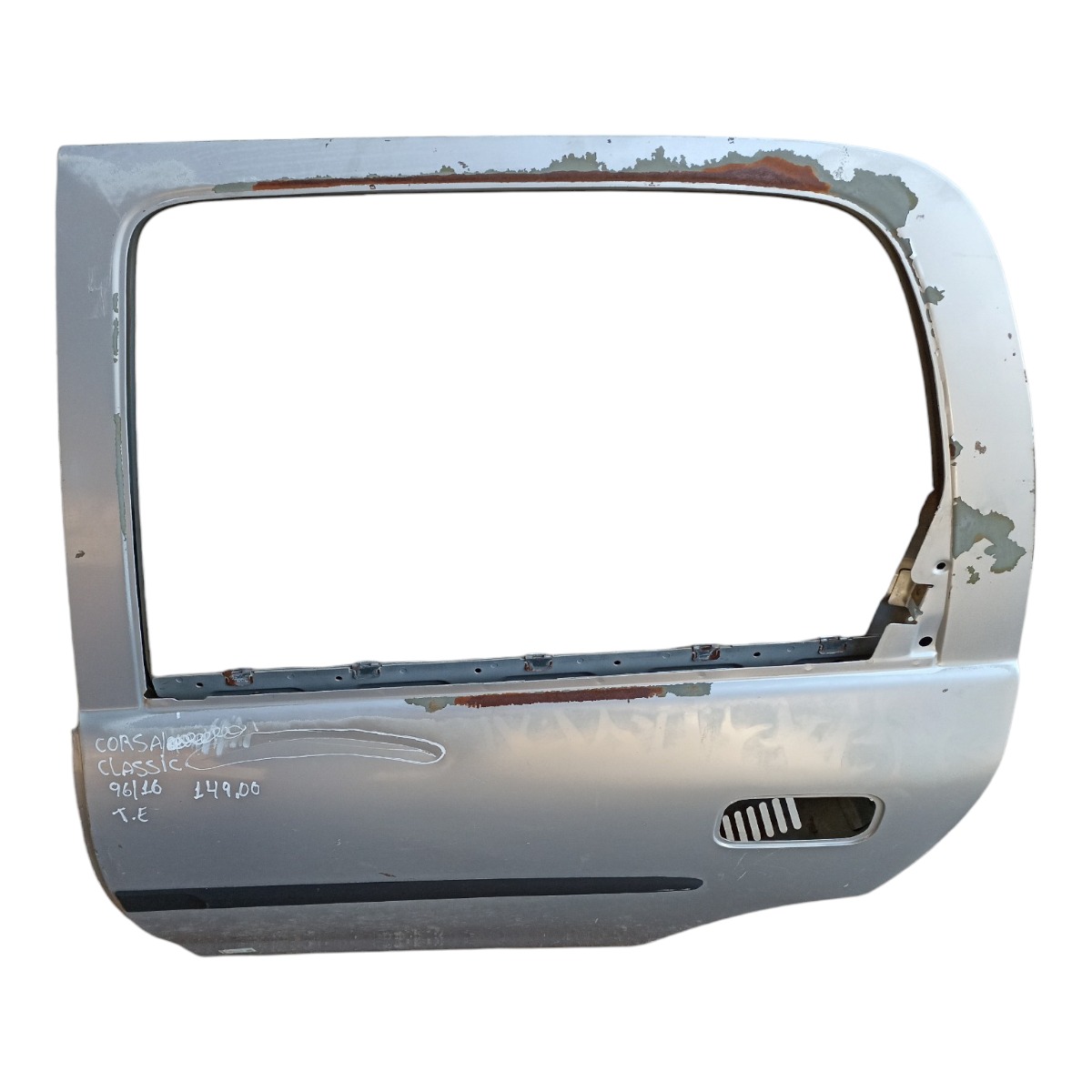 Porta Traseira Esquerda Chevrolet Corsa Classic 96/16 Avaria Traseira Esquerda Prata 4