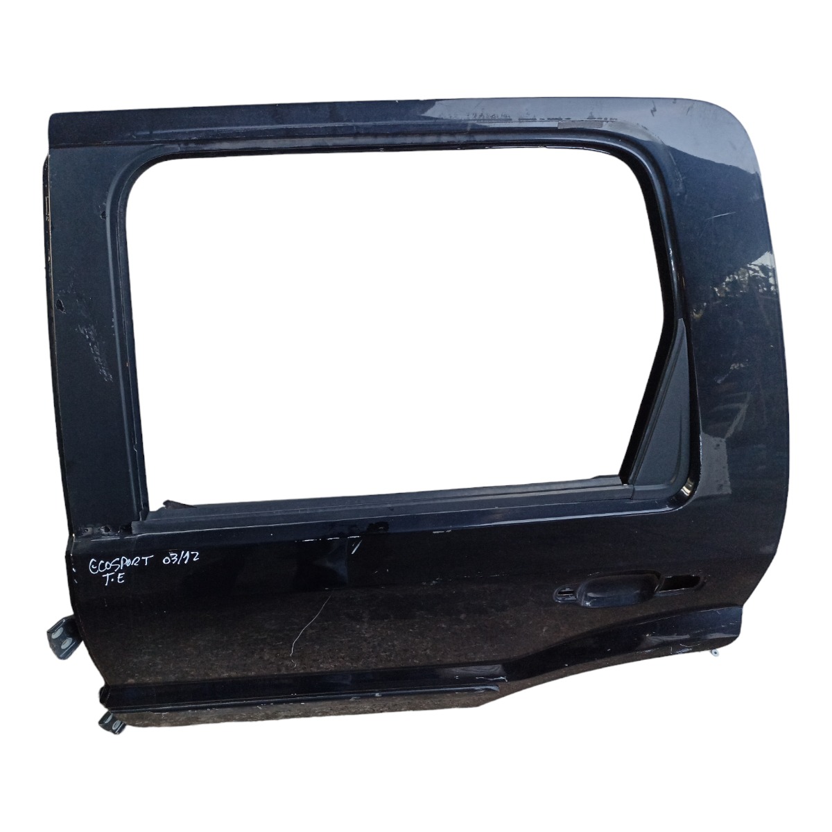 Porta Traseira Esquerda Ford Escosport 2003 A 2012 Traseira Esquerdo Preto 2