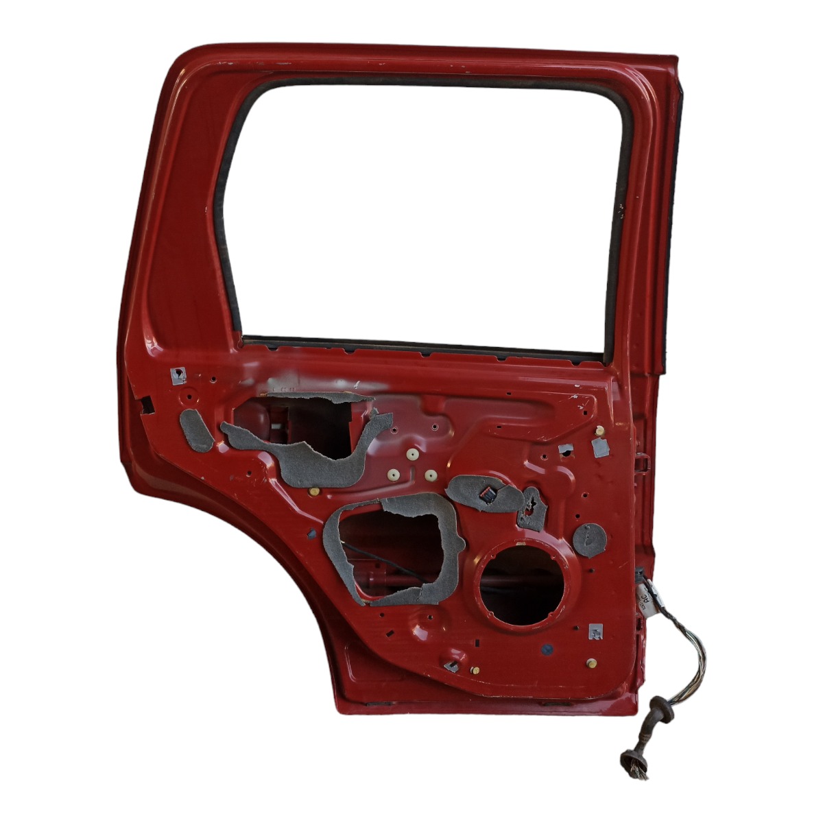Porta Traseira Esquerda Ford Ecosport 2003 A 2012  Traseira Esquerda Vermelho 5