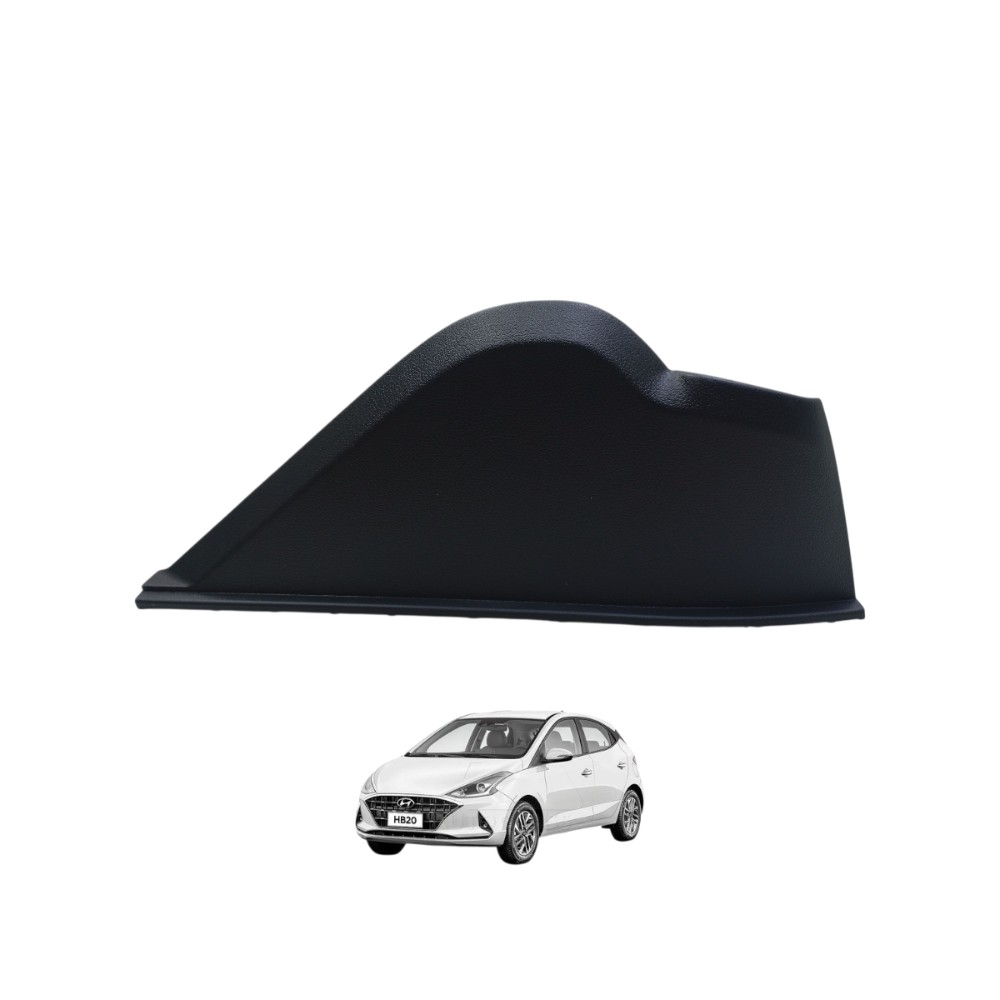 Moldura Painel Hb20 Direito 2020 2021 2022 Preto