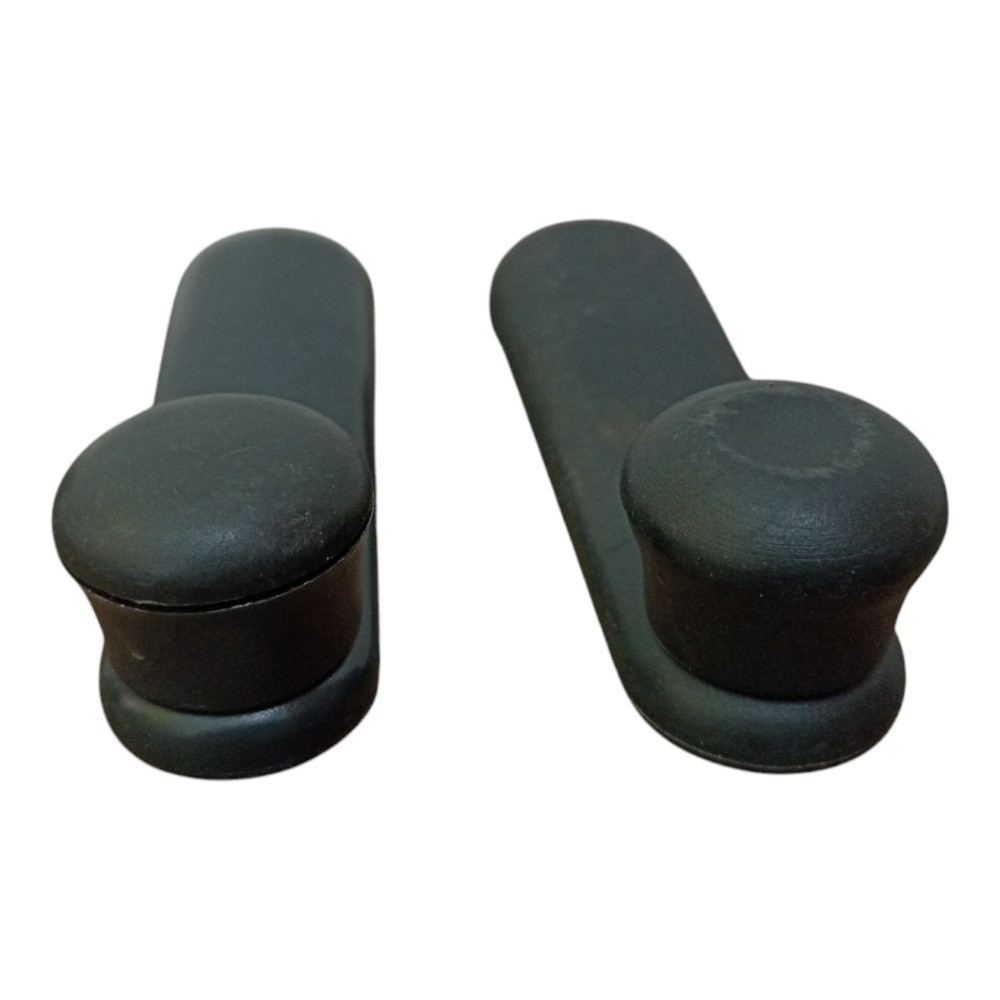 Par Manivela Do Vidro Siena Palio Strada 1996 1997 A 2012 Preto 2