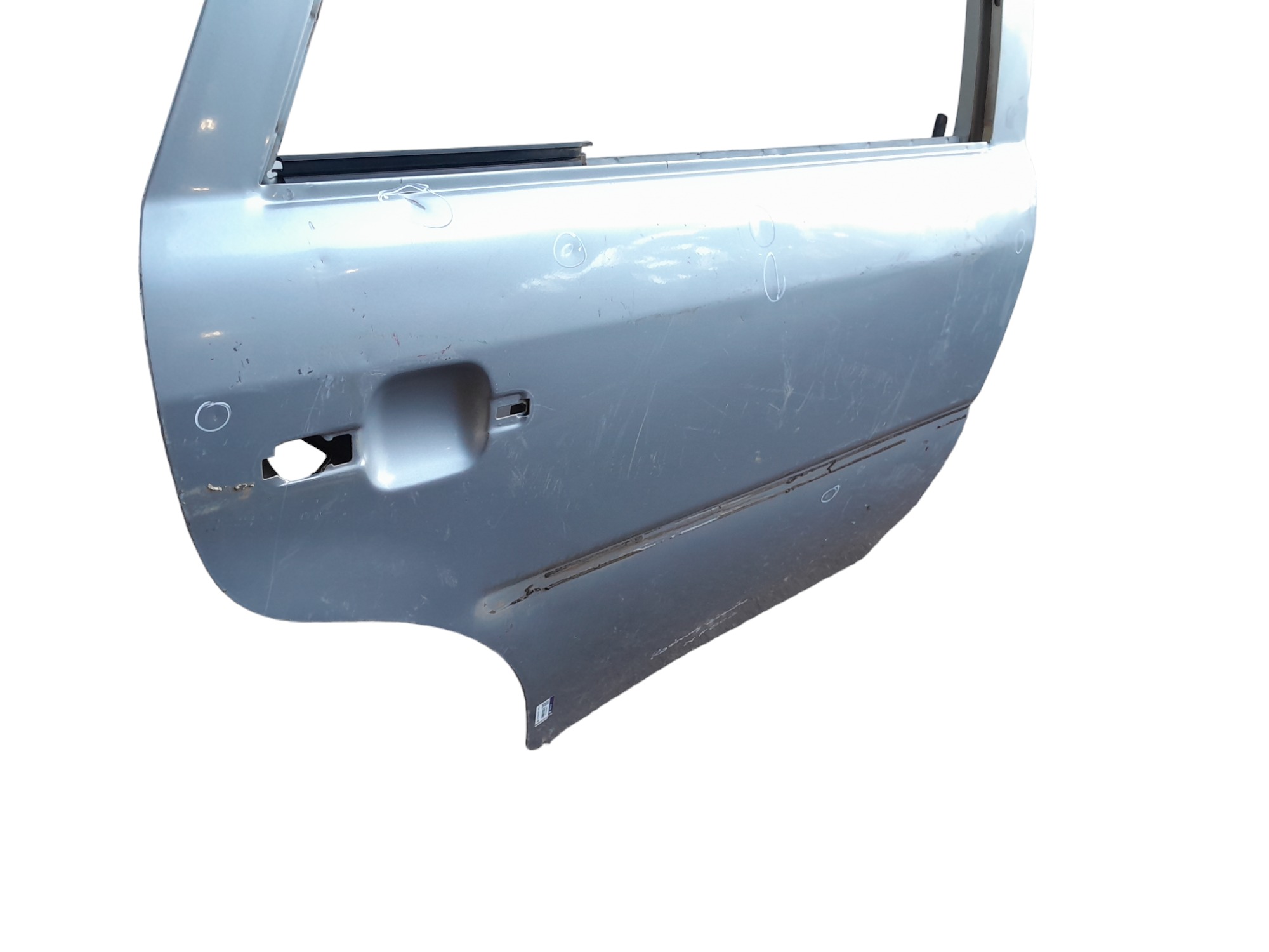 Porta Traseira Direita Volkswagen Parati Gol G2 G3 Detalhe  Traseira Direito Prata 2