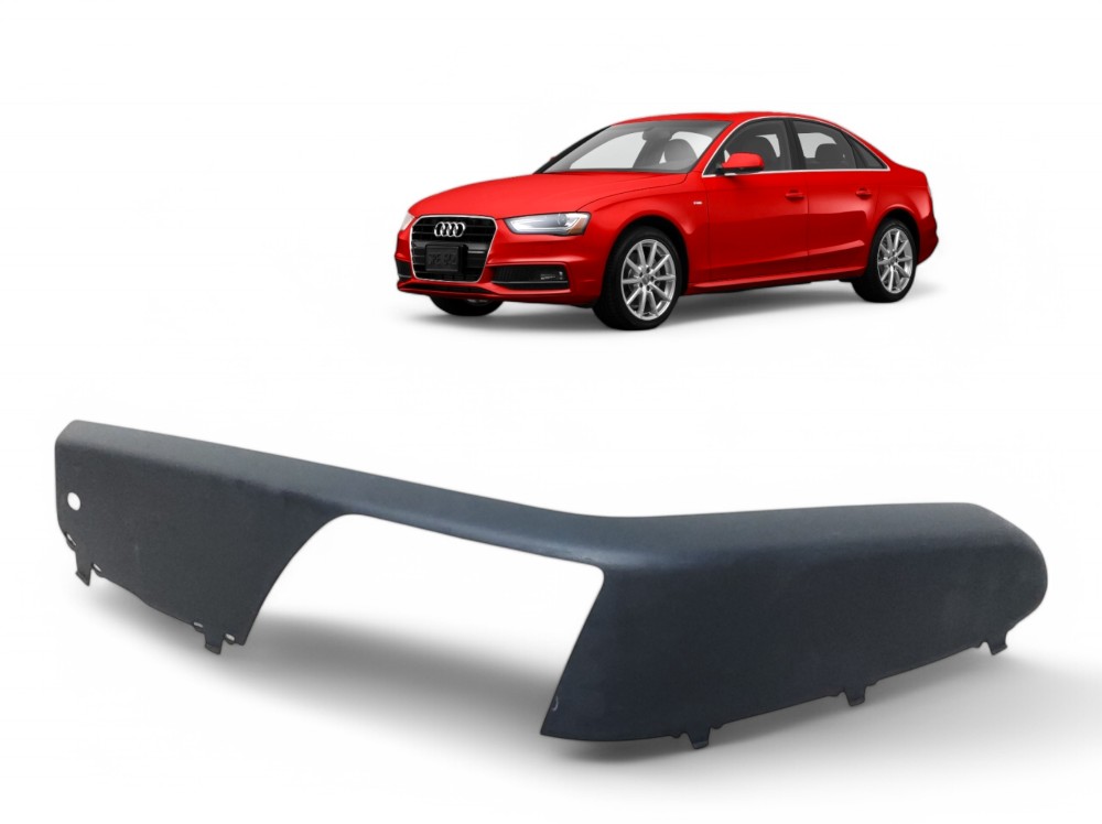 Moldura Puxador Dianteiro Esquerdo Audi A4 2013 A 2016 Preto