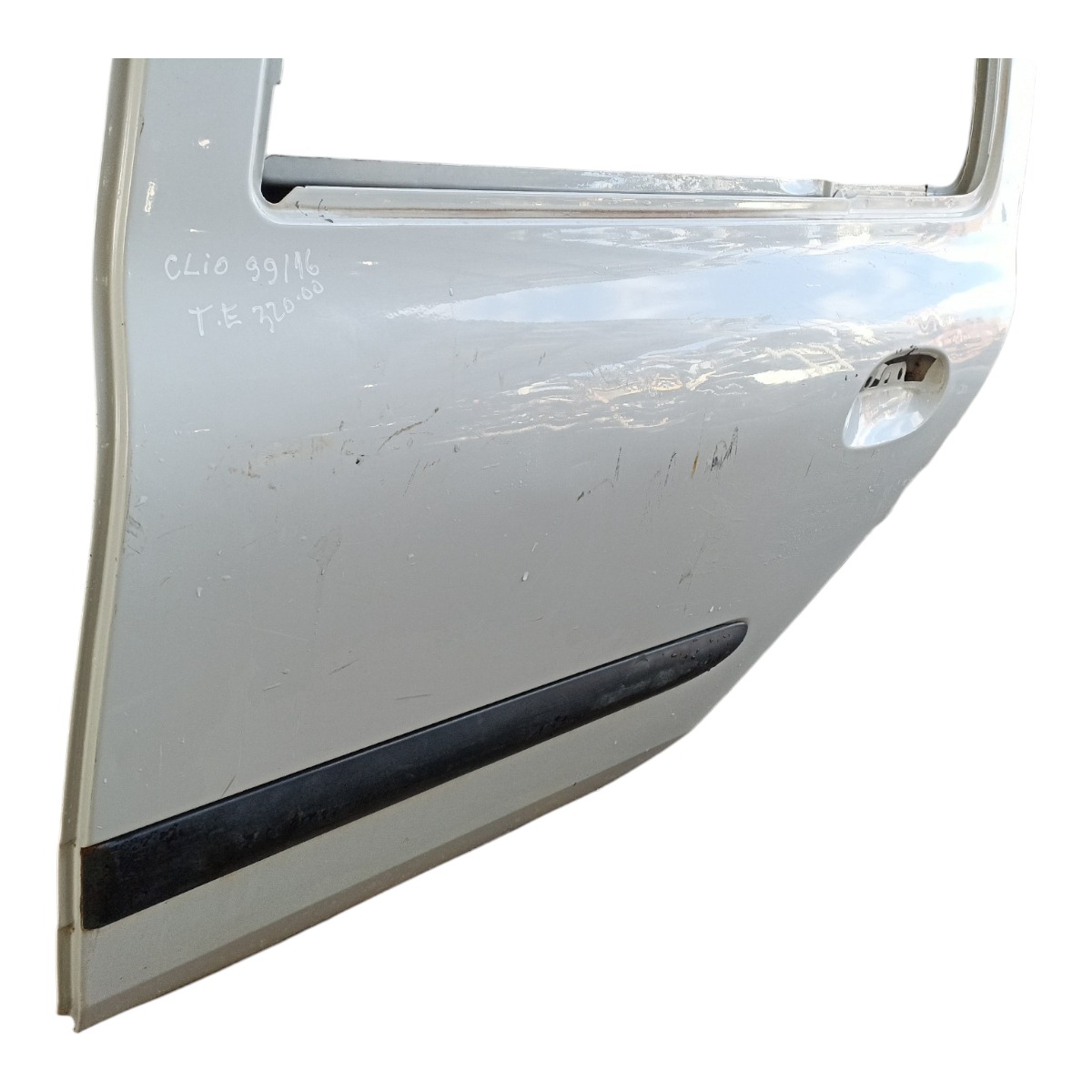 Porta Traseira Esquerda Renault Clio 1999 A 2016  Traseira Esquerdo Branco 2