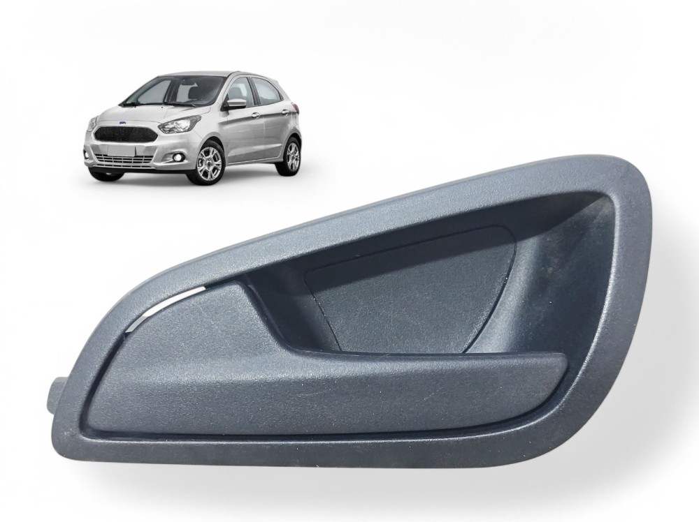 Maçaneta Interna Dianteira Esquerda Ford Ka 2015/19 Original Preto Dianteira