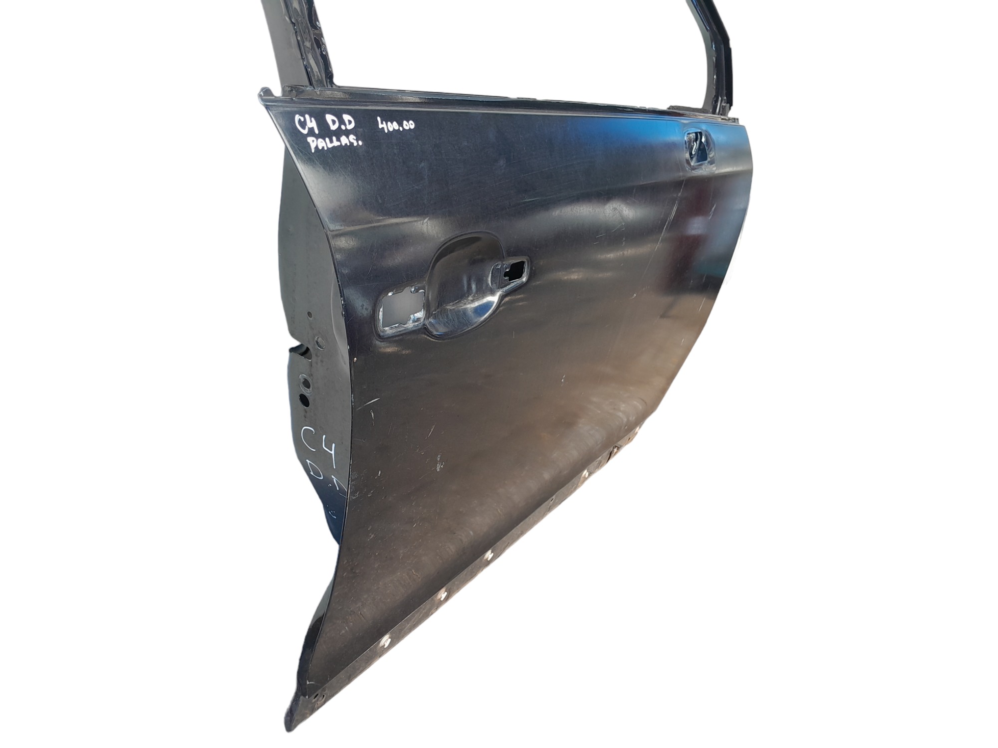 Porta Dianteira Direita C4 Pallas Original Em Bom Estado Dianteira Direito Preto 2