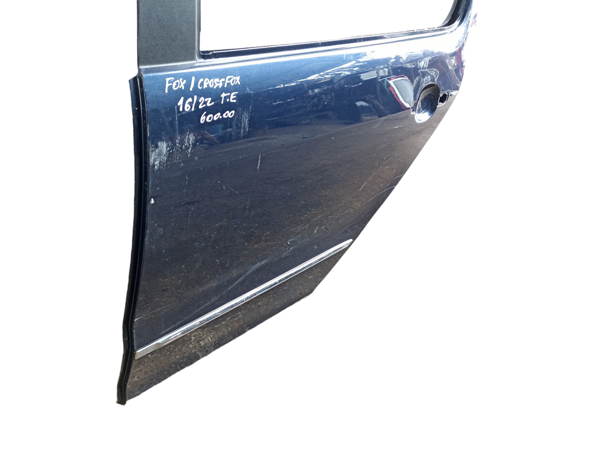 Porta Traseira Esquerda Volkswagen Fox Crossfox 2016/2022 Traseira Esquerdo Azul 3