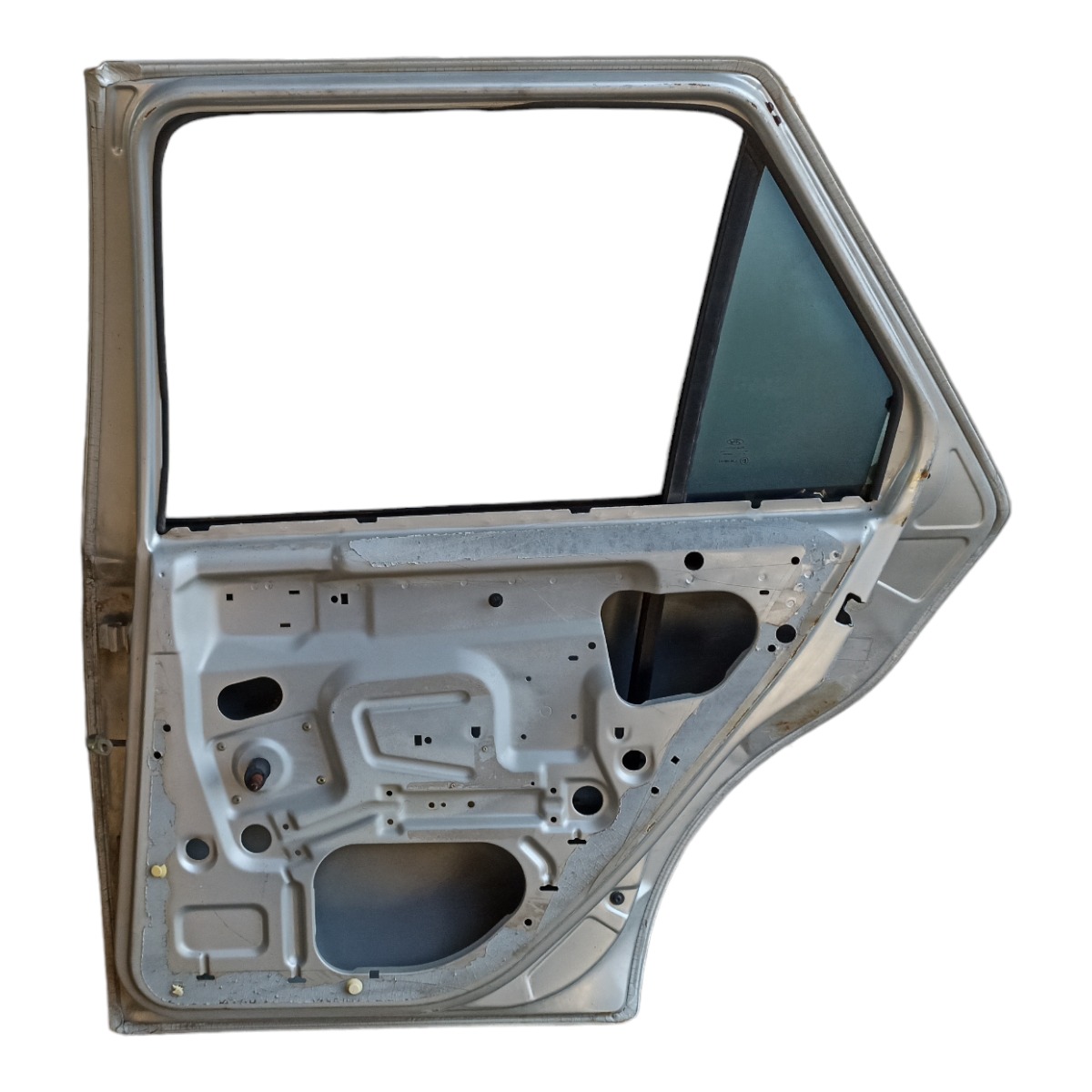 Porta Traseira Direta Ford Fiesta 1996 1997 1998 A 2016 Traseira Direito Prata 6
