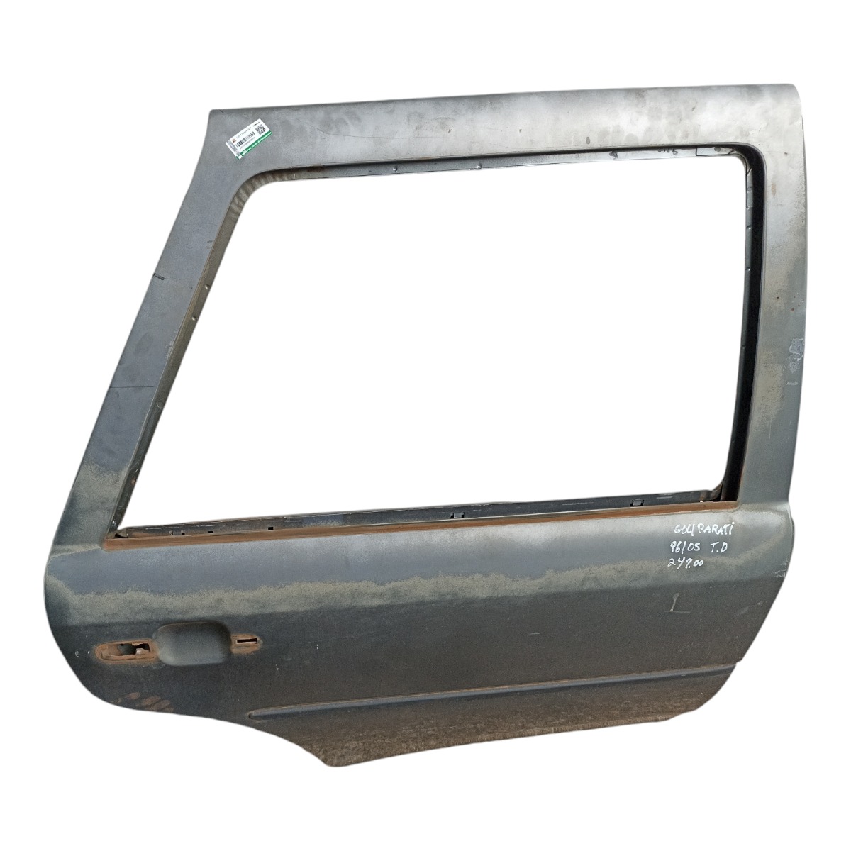 Porta Traseira Direita Volkswagen Gol Parati 1996 A 2005  Traseira Direito Cinza 3