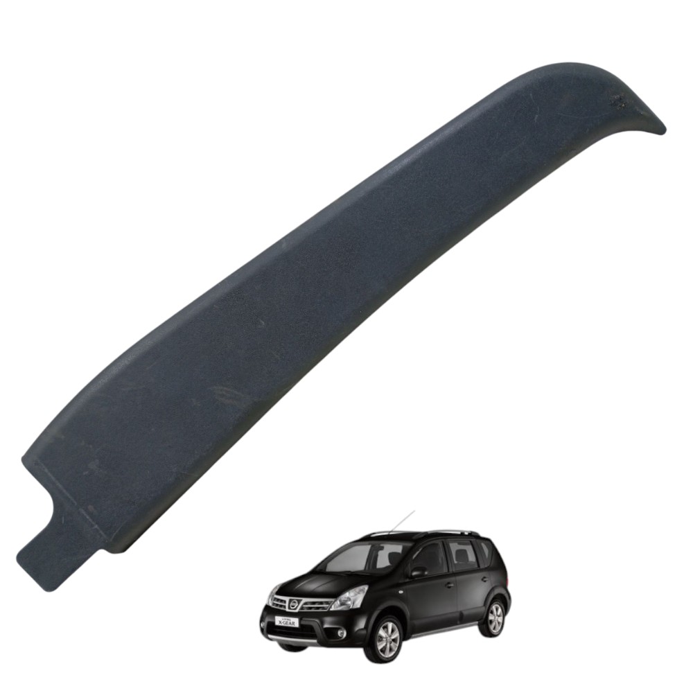 Moldura Soleira Traseira Esquerda Nissan Livina 82293az69a