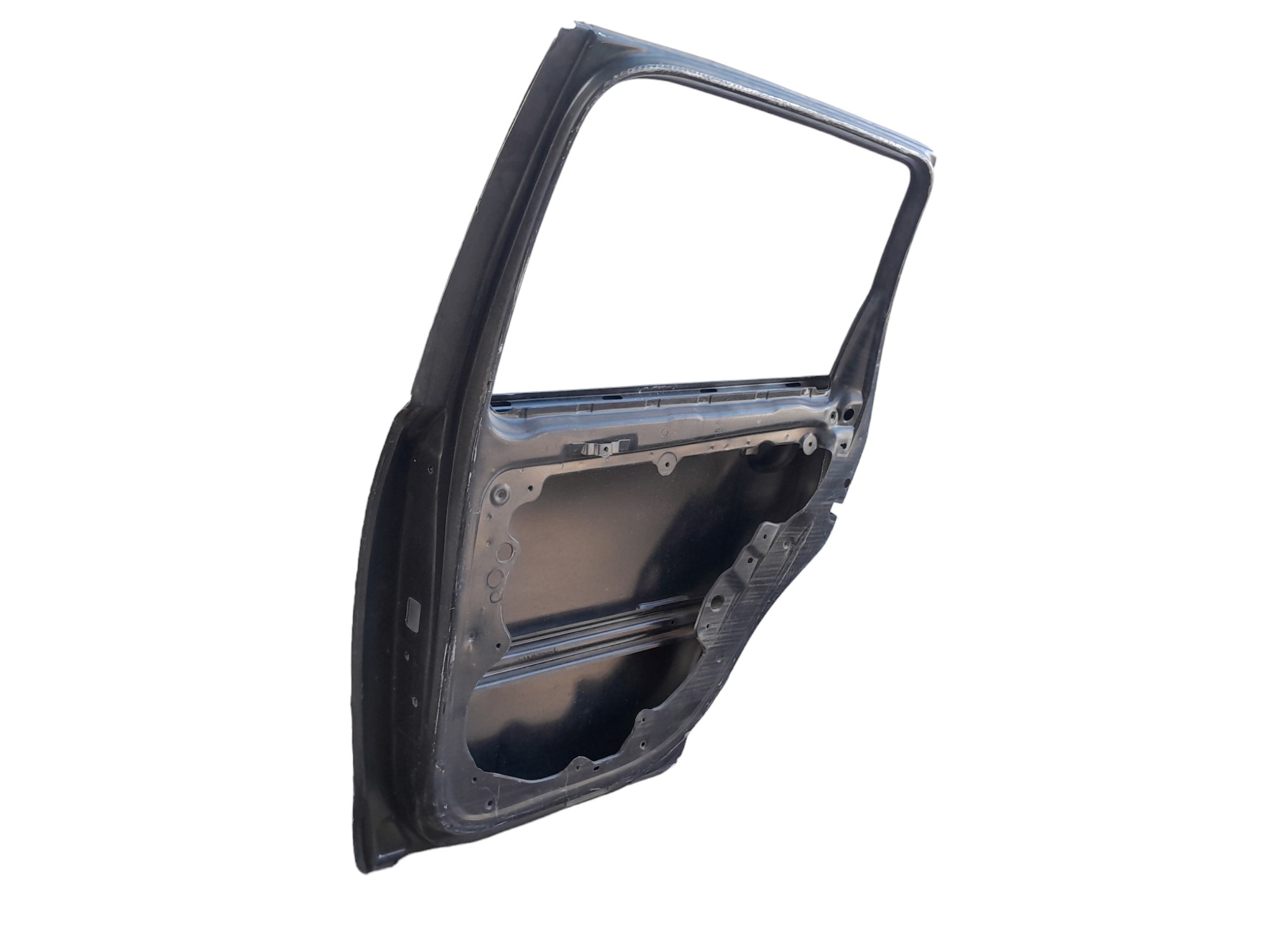 Porta Traseira Direita Volkswagen Polo Hatch 03/12 Detalhe Traseira Direito Preto 6
