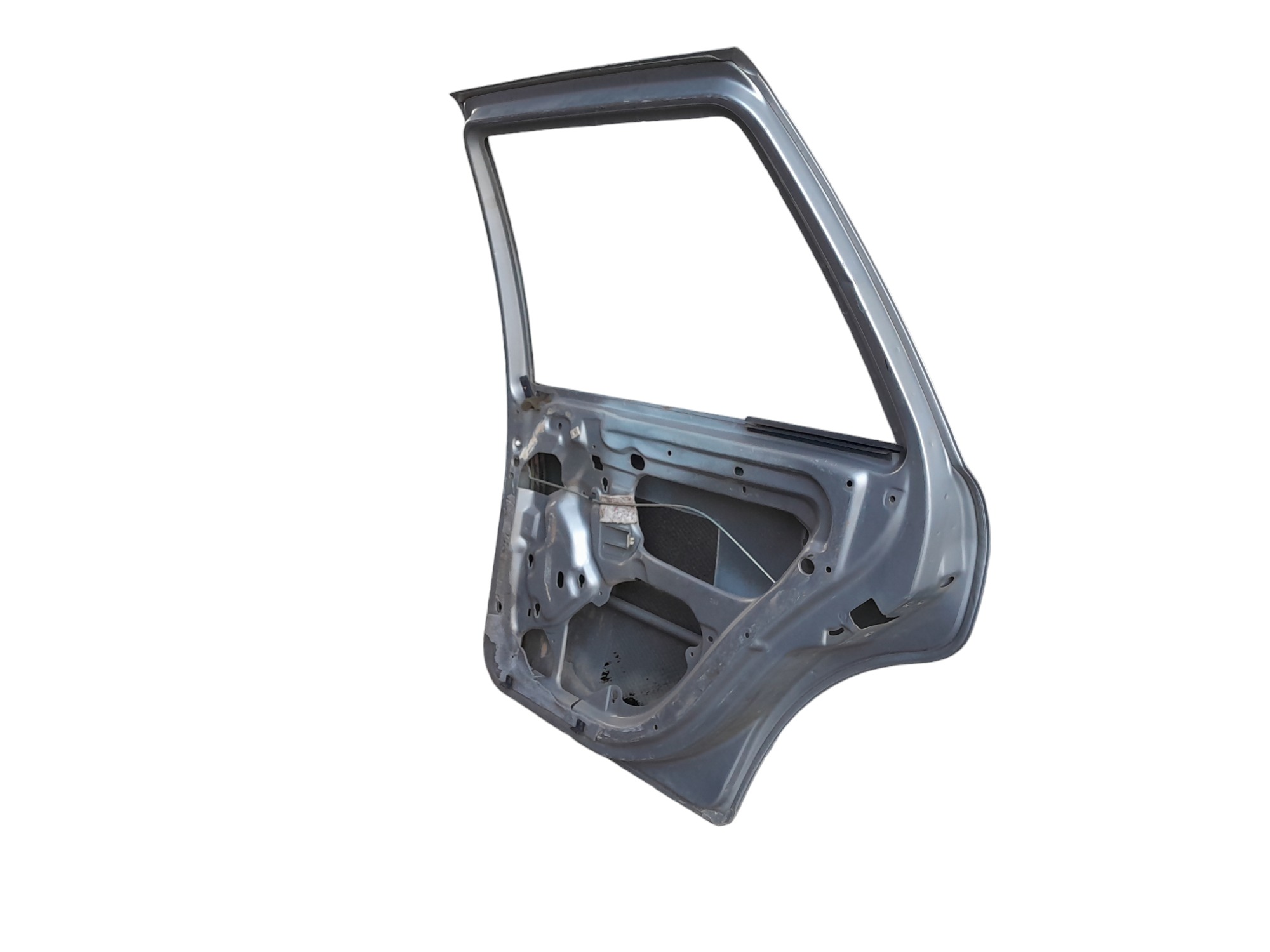 Porta Traseira Direita Volkswagen Parati Gol G2 G3 Detalhe  Traseira Direito Prata 6