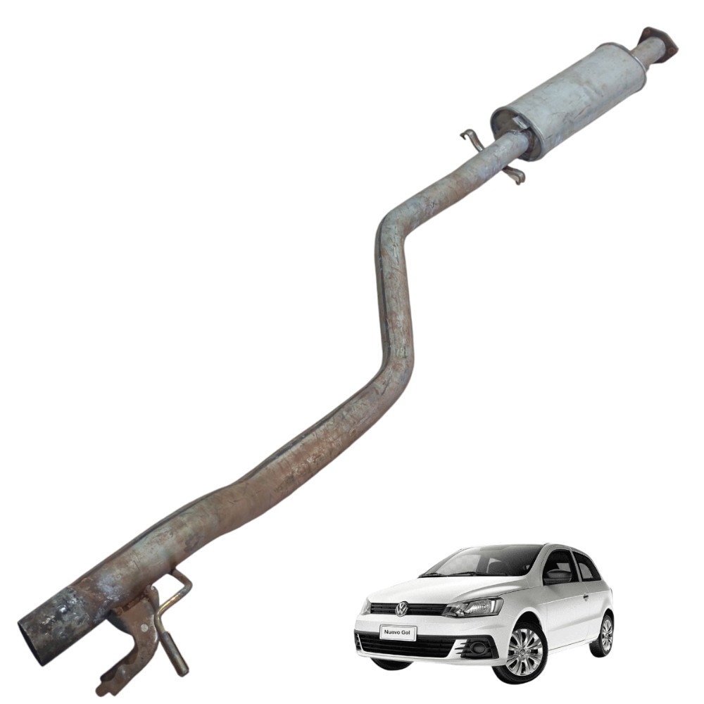 Escapamento Intermediário Gol 1.6 G6 G7 2013 2014 A 2018