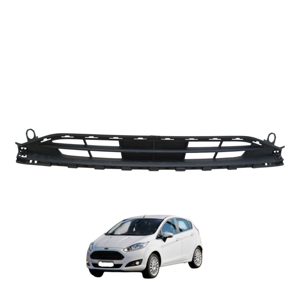 Grade New Fiesta Inf Parachoque 2014 2015 2016 2017 A 2019 Preto