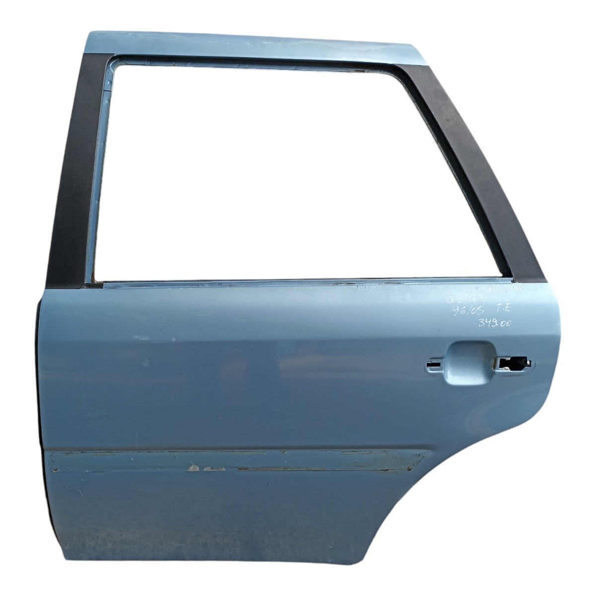 Porta Traseira Esquerda Volkswagen Gol Parati G2 G3 96/05  Traseira Esquerda Azul 1