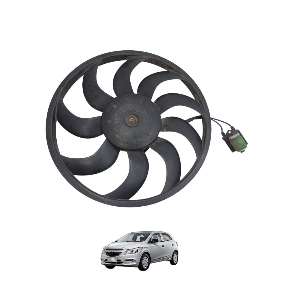 Ventoinha Radiador Prisma Onix C/ar 2012 2013 2014 2015 2016
