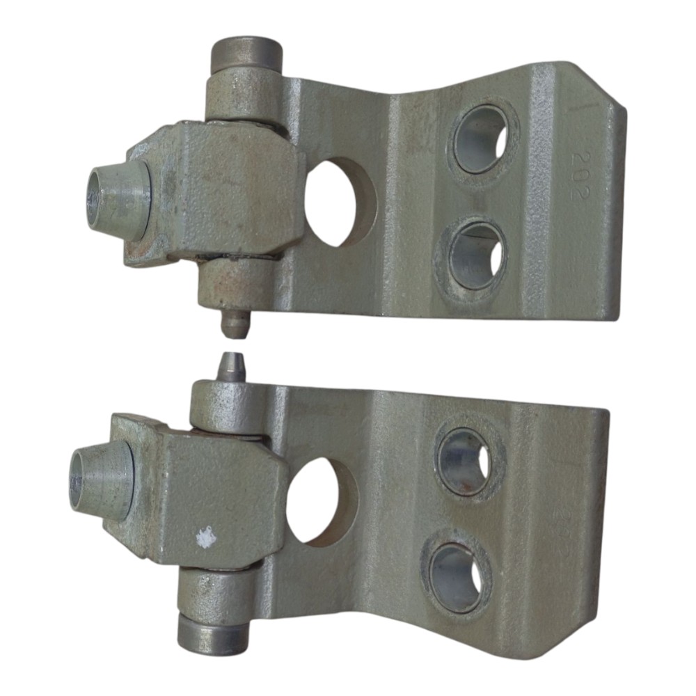 Par Dobradiças Porta Dianteira Direita Peugeot 207 2008/2014 2