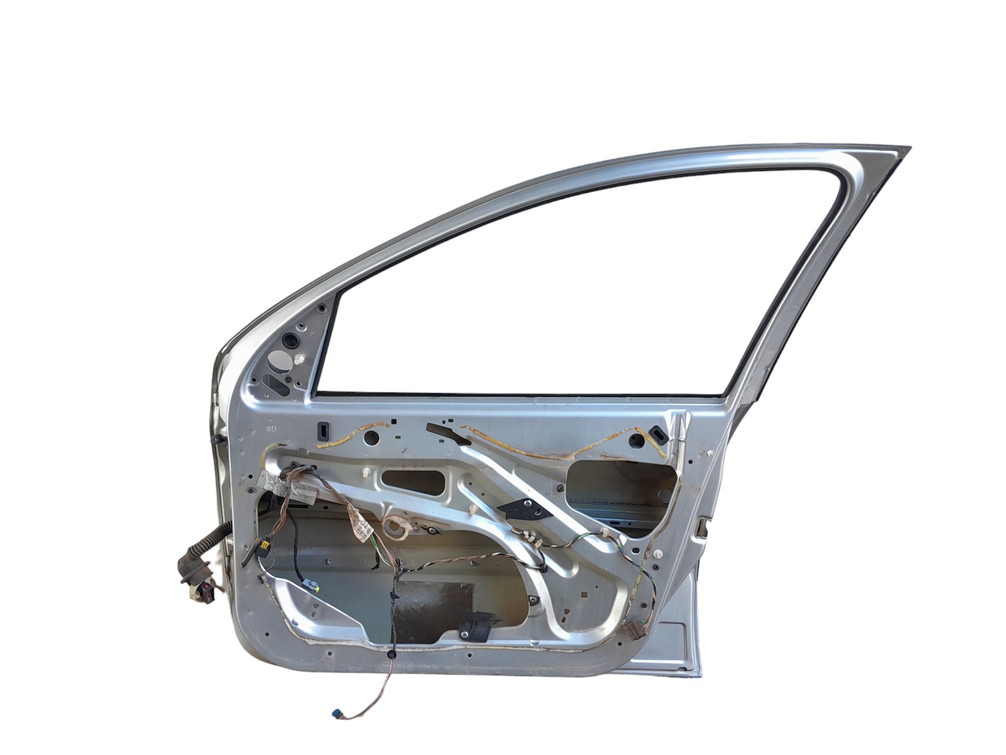 Porta Dianteira Direita Peugeot 206 207 Original 4p Original Dianteira Direito Prata 4