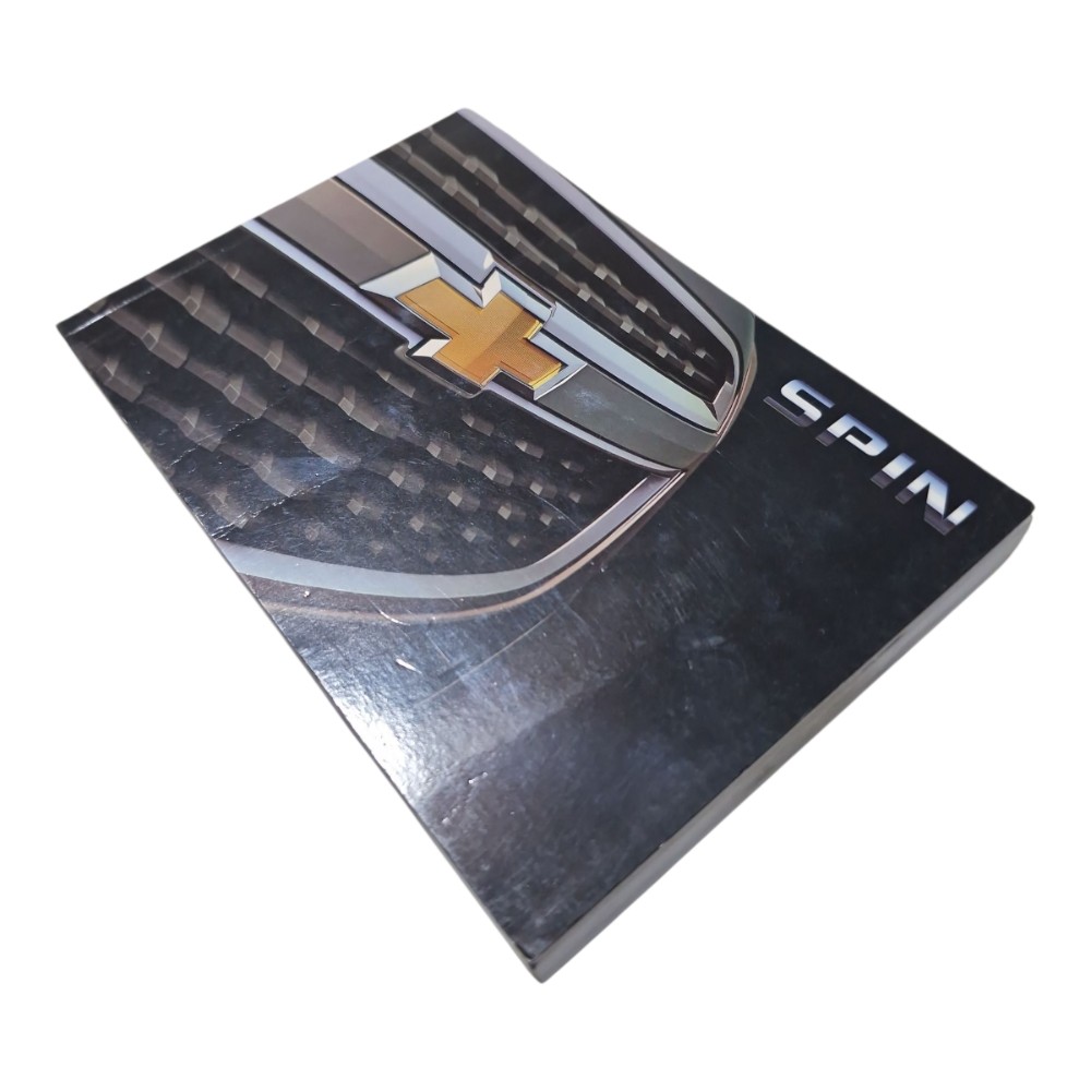Kit Manual Proprietário Spin 2014 Usado Original 3