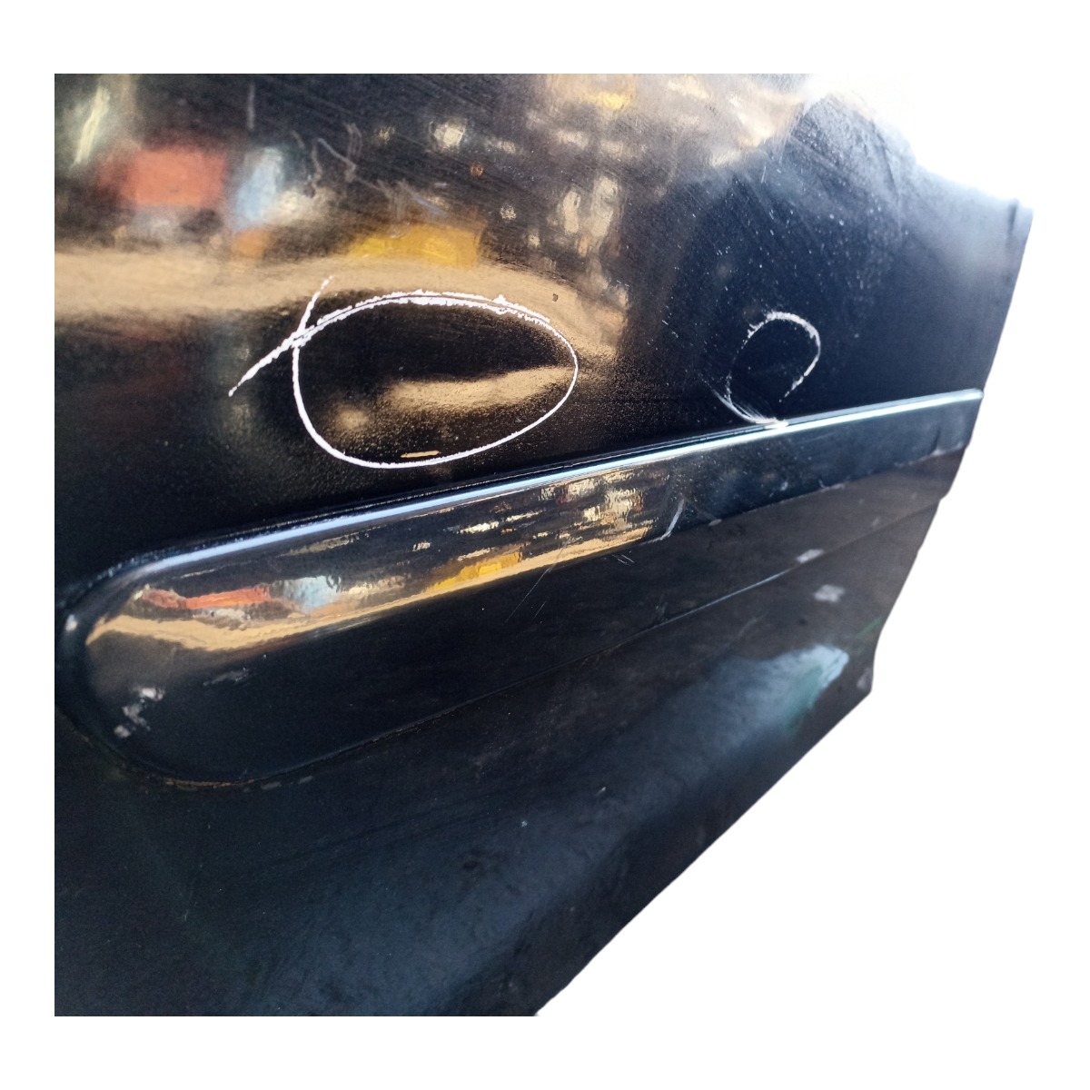 Porta Traseira Direita Kia Picanto 2007 2008 2009 2010 2011 Traseira Direito Preto 2