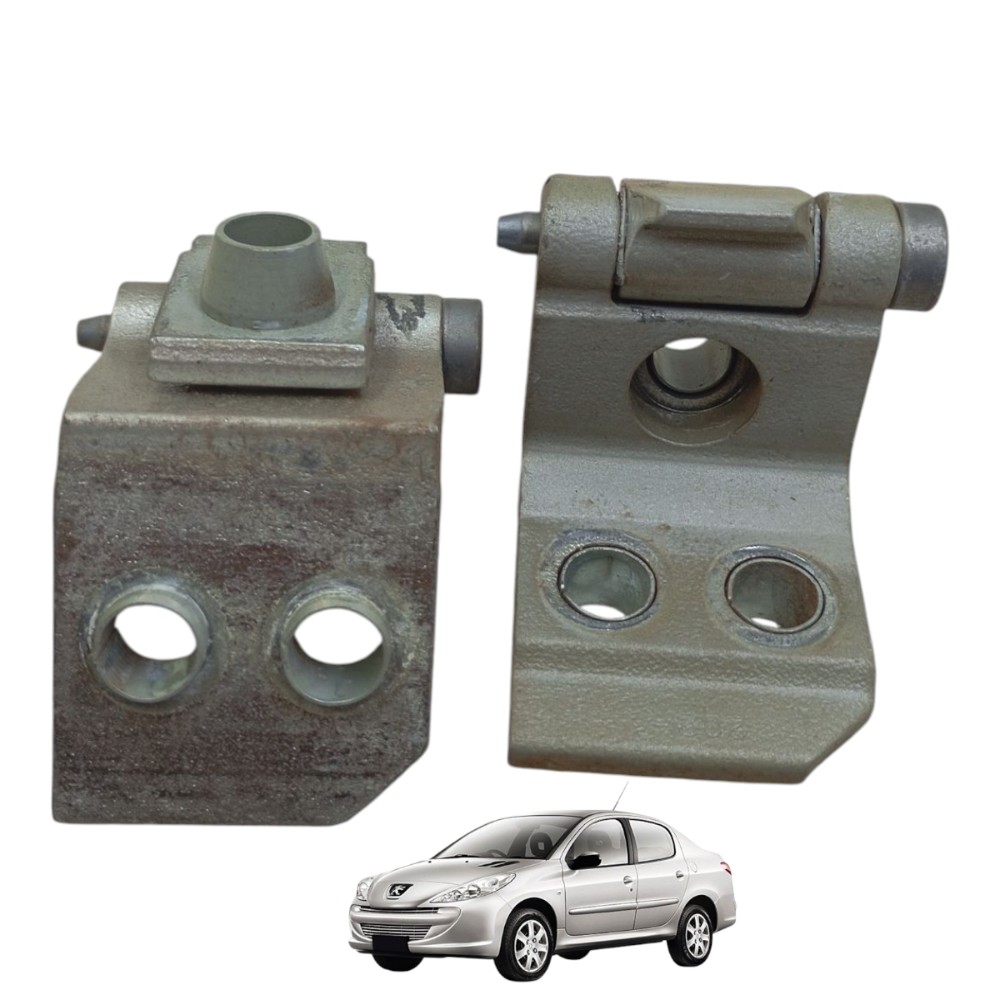 Par Dobradiça Porta Dianteira Esquerda Peugeot 206 207